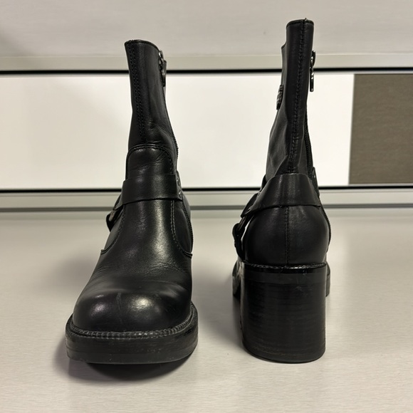 Harley Davidson Womens Leather Boots - Picture 2 of 6